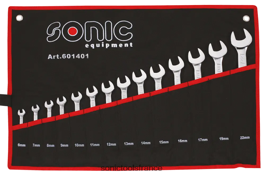 Sonic jeu de clés mixtes en pochette 14 pièces pratique N8FZ60339