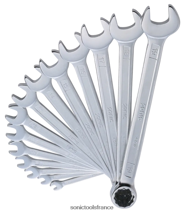 Sonic jeu de clés mixtes en pochette 14 pièces pratique N8FZ60339