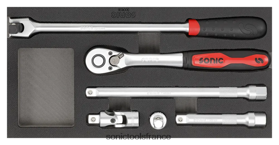 Sonic jeu d'accessoires 1/2" sfs 1/3 6 pcs pratique N8FZ60211