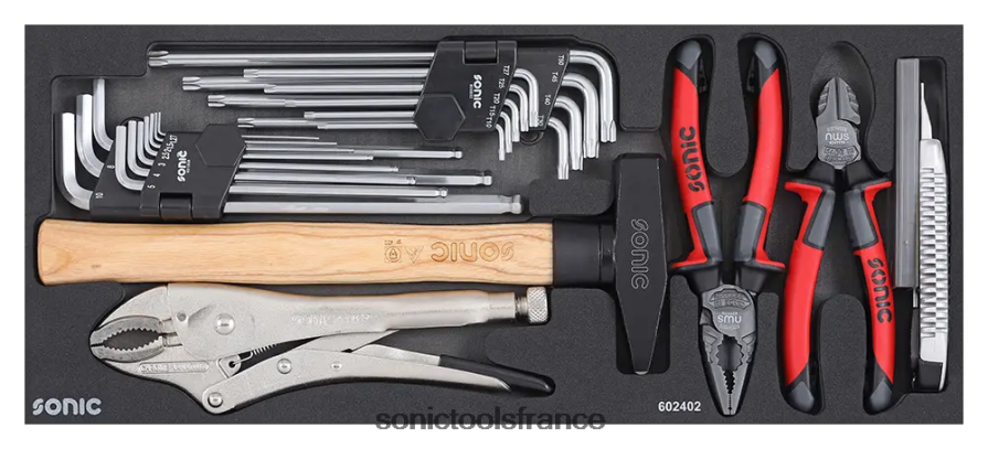 Sonic jeu d'outils pour boîte à outils 4730414 24pcs classique N8FZ60202