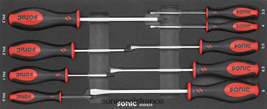 Sonic jeu de tournevis pour boîte à outils 4730414 9 pcs pratique N8FZ60199