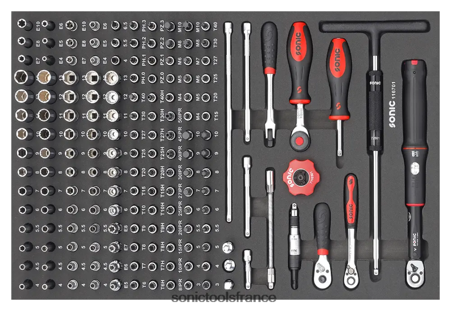 Sonic ensemble combiné sfs 167 pièces dernier N8FZ60851