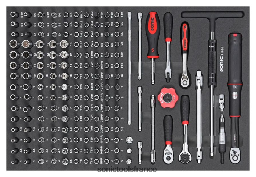 Sonic ensemble combiné sfs 169 pièces classique N8FZ60852
