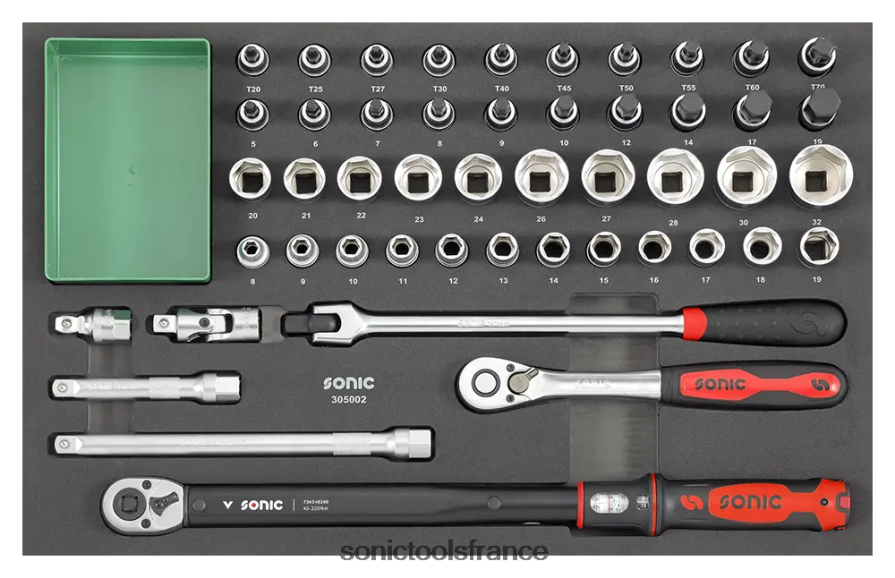 Sonic set combiné 1/2" sfs 50 pcs (moto) classique N8FZ60840