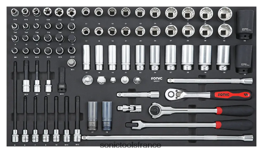 Sonic ensemble combiné 1/2" sfs 82-mcx pratique N8FZ60239