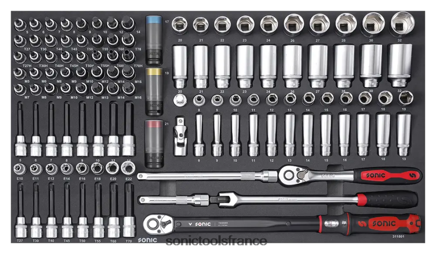 Sonic ensemble ejumbo 118 pièces 1/2" dernier N8FZ60241