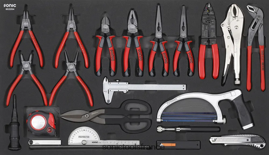 Sonic jeu de pinces et de coupe sfs 22 pcs fiable N8FZ60906