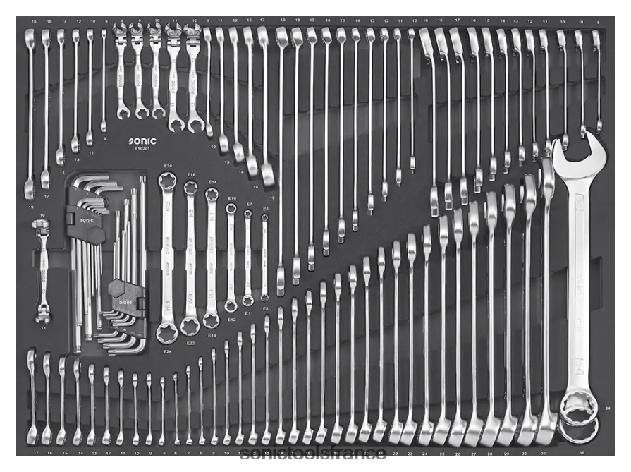 Sonic Jeu de clés 102 pièces pratique N8FZ60251