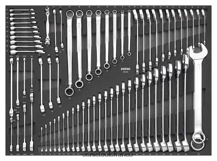 Sonic jeu de clés sfs 72 pièces classique N8FZ60932