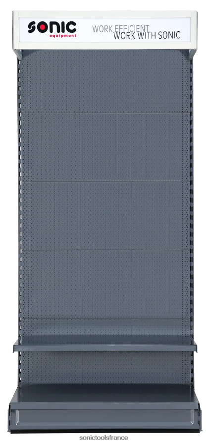 Sonic présentoir mural 1 mètre comprenant crochets et lightbox classique N8FZ60442