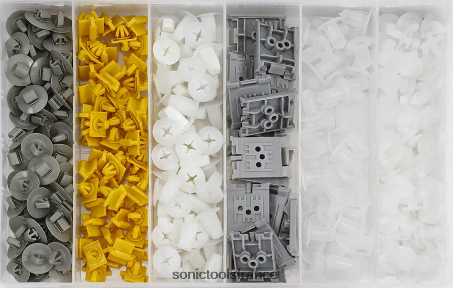 Sonic Assortiment de clips de garniture pour Renault 300 pièces dernier N8FZ601815