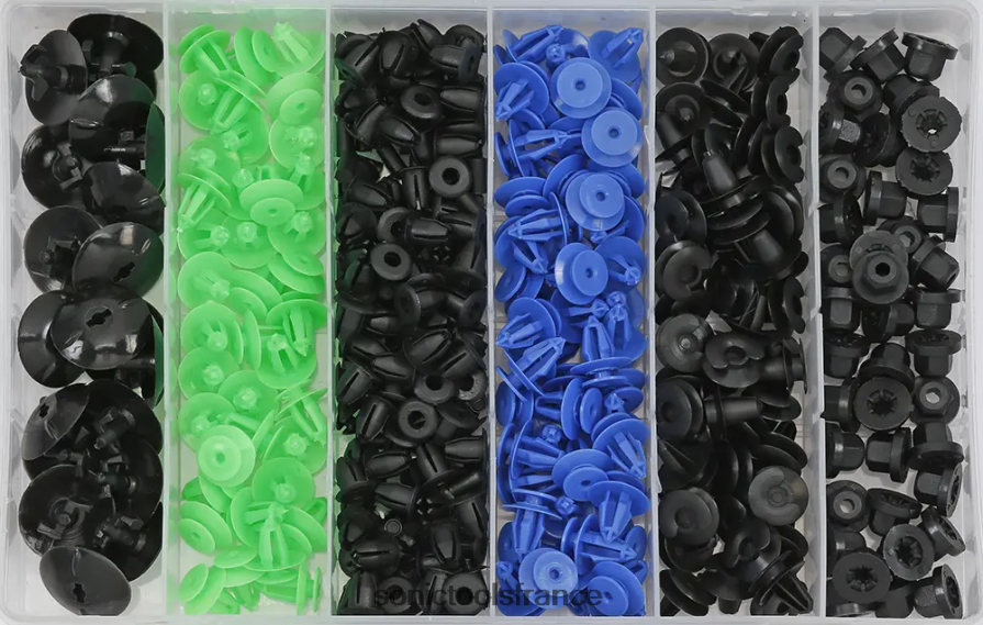 Sonic Assortiment de clips de garniture pour Vauxhall/Opel 300 pièces pratique N8FZ601817