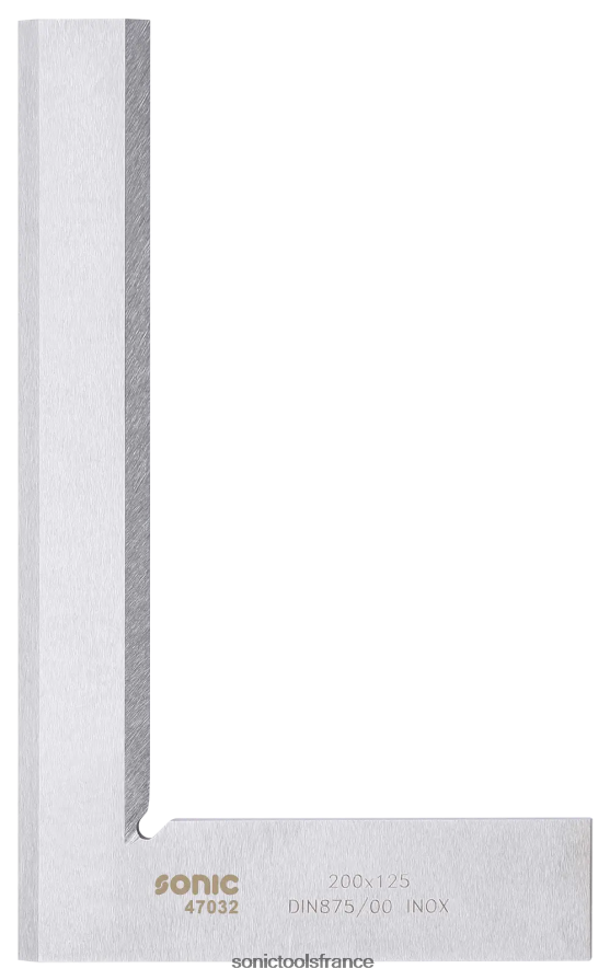 Sonic règle carrée en inox 200x125mm dernier N8FZ601123
