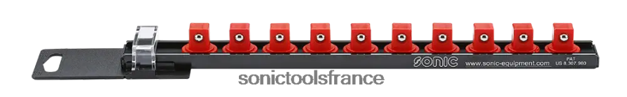 Sonic Rail à douille 1/2" avec 10 clips dernier N8FZ602163