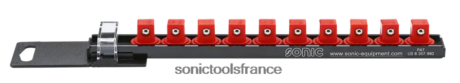 Sonic Rail à douille 1/2" avec 10 clips fiable N8FZ602162