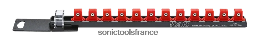Sonic Rail à douille 1/2" avec 12 clips classique N8FZ602164