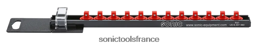 Sonic Rail à douille 1/4" avec 12 clips pratique N8FZ602169