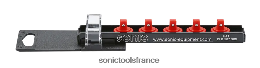 Sonic Rail à douille 1/4" avec 5 clips fiable N8FZ602170