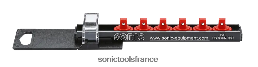 Sonic Rail à douille 1/4" avec 6 clips dernier N8FZ602171