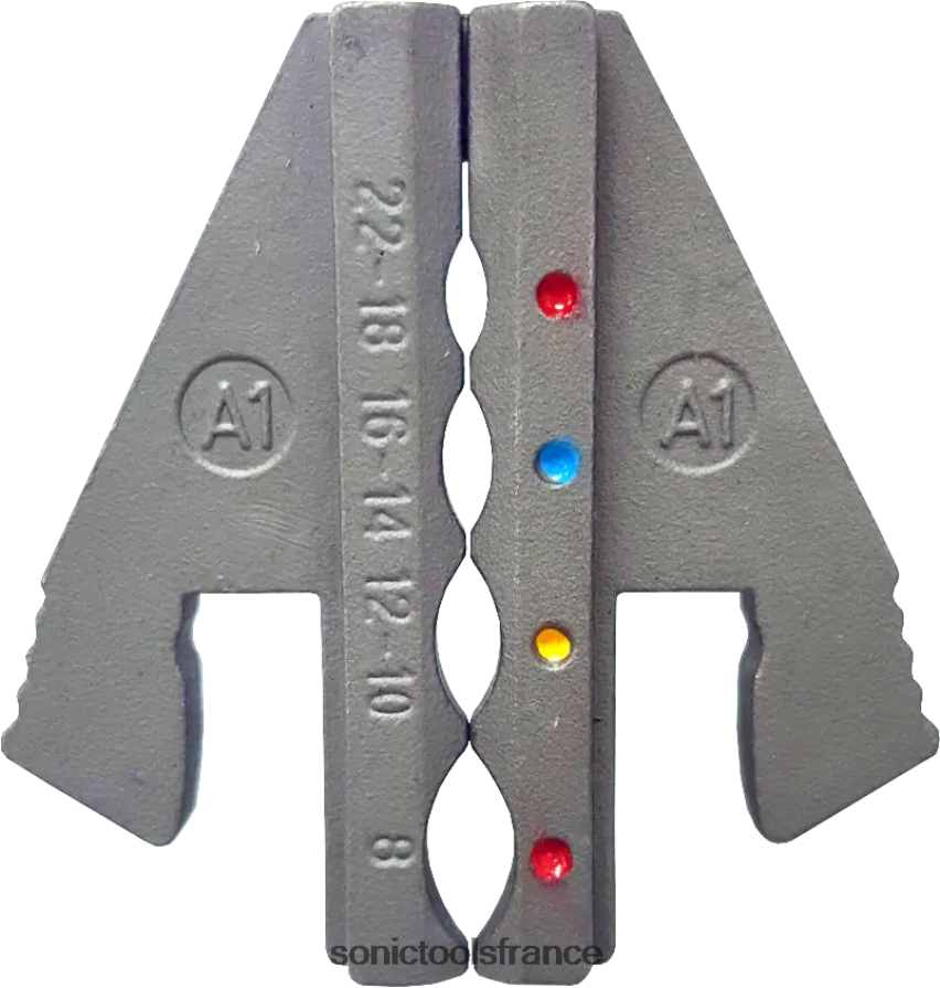 Sonic mâchoire pour connecteur bout à bout thermorétractable awg 22-18/16-14/12-10/8a1 dernier N8FZ60625