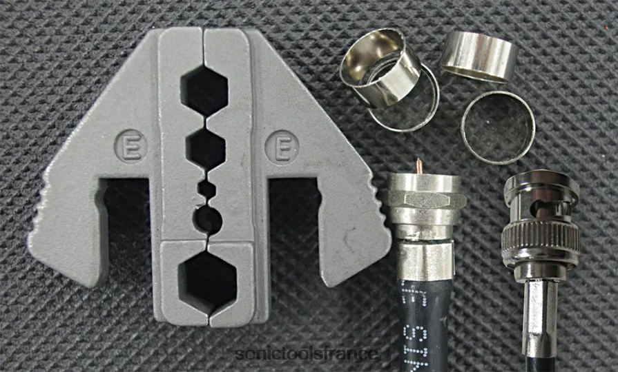 Sonic mâchoire pour sertir le connecteur de câble (bnc) e fiable N8FZ60620