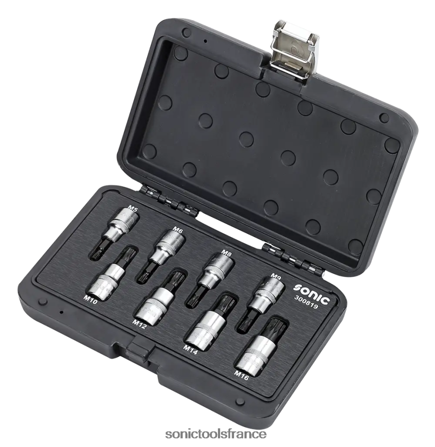 Sonic jeu de cannelures de douilles à embouts 1/2" 8pcs bmcs fiable N8FZ60288