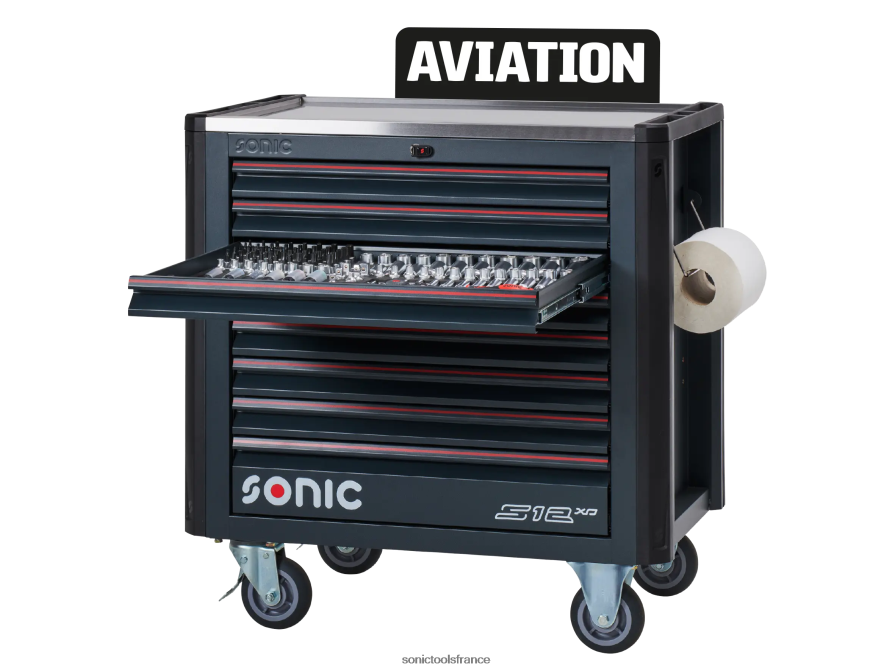Sonic boîte à outils remplie next s12xd 454-pcs (aviation) pratique N8FZ6043